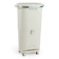 thumbnail image 3 of Costway 10 Gallon Kitchen Trash Can with Lid, 2 Removable Buckets, Step Pedal & Wheels, 3 of 10