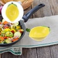 thumbnail image 3 of FELTECHELECTR Tazón de Limón: Encantador tazón de postre con forma de limón - Plato de cerámica con forma de fruta para postres, bocadillos, dulces, frutos secos, aperitivos y ensaladas., 3 of 5