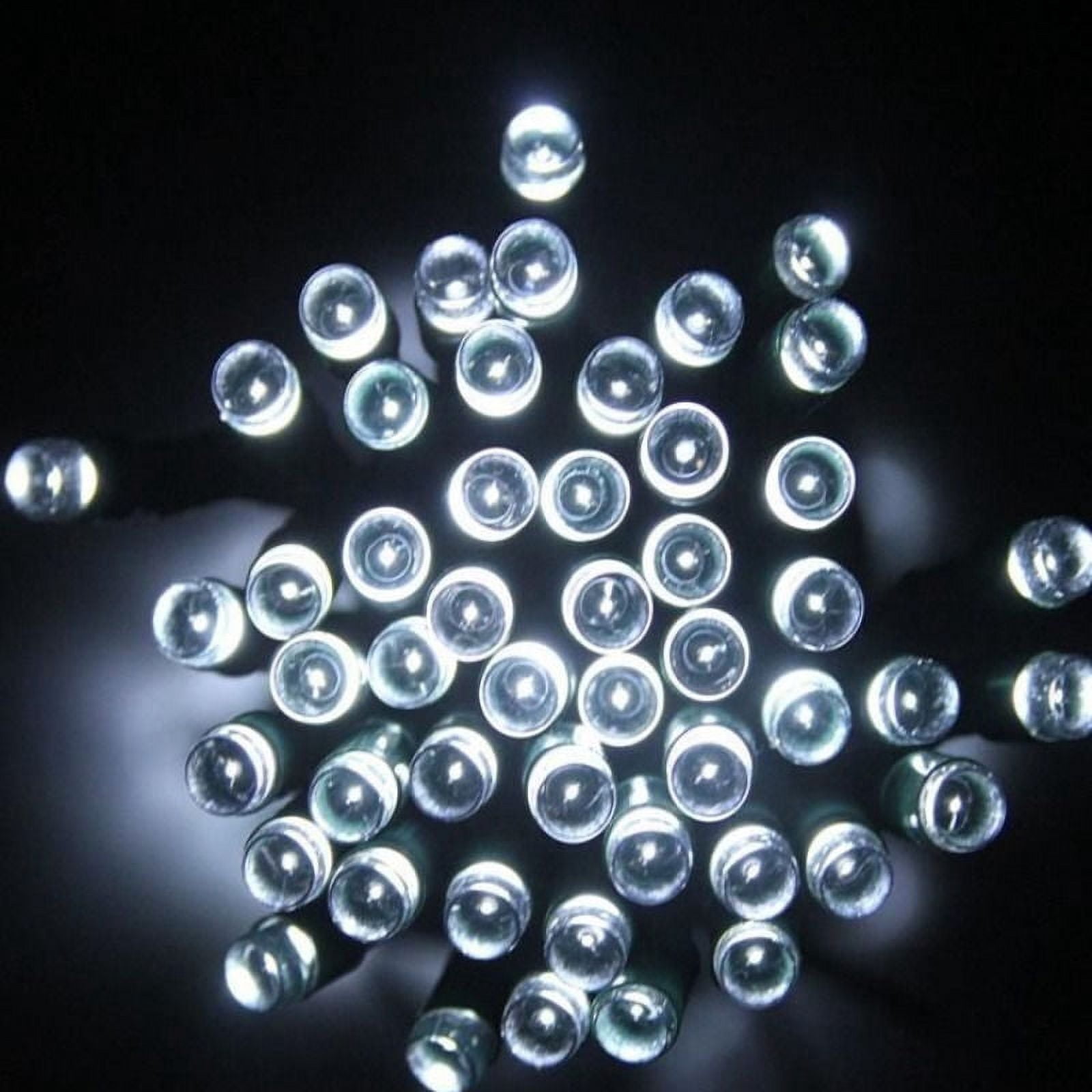 2-PCS RELIGHTABLE Pure-White Solar Outdoor String Christmas Lights 64Ft 200 LED Patio Lighting Yard Gazebo Party Wedding Tents Porch Xmas Garden Backyard Tree Decorations Balcony Decor Lights 200CWX2