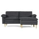 thumbnail image 2 of Sofá Cama Makora Remmy Oxford Velvet Memory Foam con Respaldo Reclinable, 2 of 8