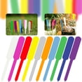thumbnail image 2 of 25-100PCS Plastic Plant Labels Flower Pots Landing Tag Sign Stake Flower Vegetable Potted Diy Garden Decorating Tool Clean Reuse, 2 of 5