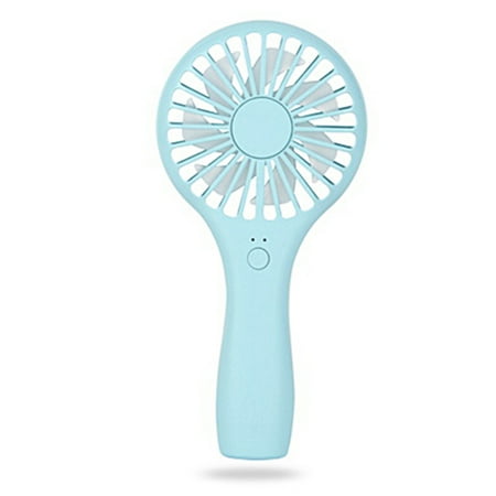 

Portable Mini USB Fan Silent Handheld Fans Battery Powered Rechargeable 2 Speeds Fan