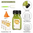 thumbnail image 3 of Botellas TOMNK, 105 unidades, 120 ml, reutilizables, con tapas, etiquetas y embudo, 3 of 7