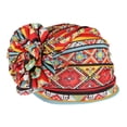 thumbnail image 2 of Mujeres Gorro Sombrero Floral Hijab Cabeza Suave Envoltura Bufanda Bufanda Turbante Turbante Cabeza para La Pérdida Del Cabell rojo Salvador Dali Sombrero de turbante para mujer, 2 of 7
