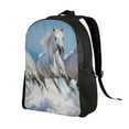 thumbnail image 2 of Balery Horses Running Through The Water Mochila - Mochila Estilosa y Duradera para Laptop de 15 Pulgadas con Tela Oxford Impermeable, 2 of 8