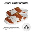 thumbnail image 6 of Goofa Vintage Cowboy On A Bronco Horse Print Womens Mens Cotton Lightweight House Slippers , Washable Home Slippers,Indoor Comfy Bedroom Cozy Slippers-42/43, 6 of 7