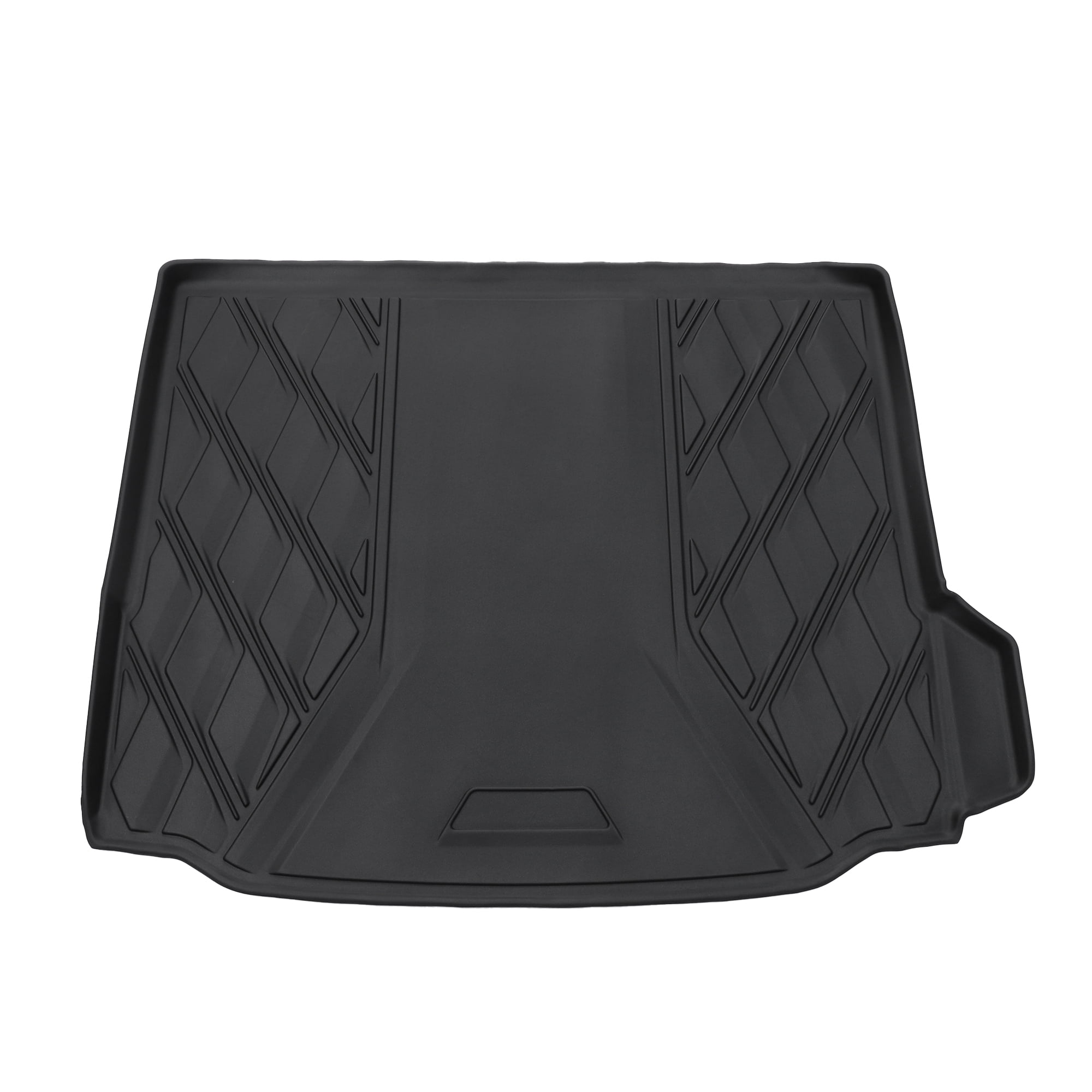 Unique Bargains Cargo Liner Trunk Mat Trunk Cargo Luggage Boot Tray Mat for BMW X3 2018-2024 Black TPE 1 Pc Flat Face Diamond Pattern Rear Anti-Slip