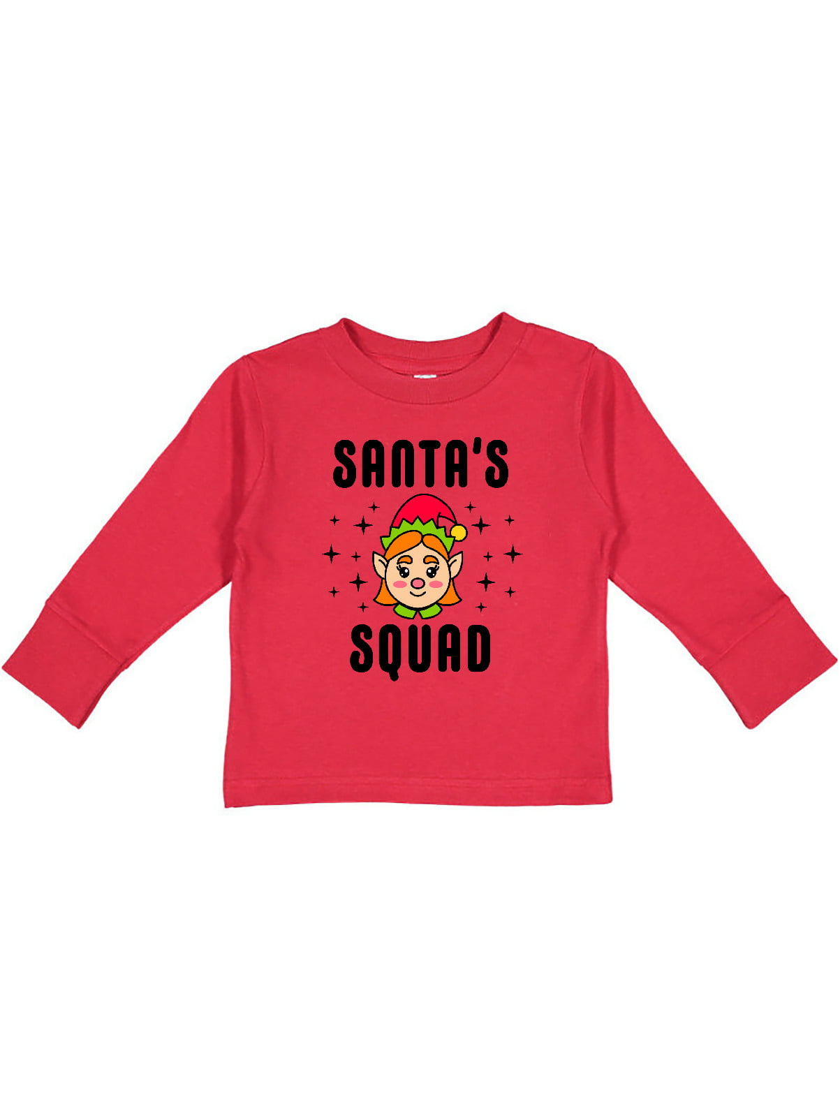 inktastic Santas Squad with Cute Santa Icon Long Sleeve Creeper