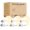 Warm White, variant on Motion Sensor Light Bulbs, 13W (100Watt Equivalent), Motion Activated Dusk to Dawn Security LED Bulb, 5000K Daylight, Energy-Efficient, for Indoor and Outdoor Lighting, Porch, Stairs, Hallway 4Pack