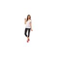thumbnail image 3 of Aeropostale Mujeres Geo Active Athletic Track Pantalones, Negro, X-Small, 3 of 3
