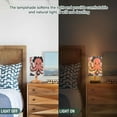 thumbnail image 5 of Bedside Desk Lamp LED Cartoon Octopus with Pirate Hat Table Nightstand Lamps Warm Light Fabric Lampshade for Home Bedroom Office Living Room Decor, 5 of 7