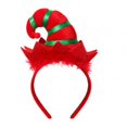 thumbnail image 1 of Diadema para el pelo de Papá Noel para niños y adultos, gorro de elfo para navidad, regalos, disfraz de Cosplay para fiesta, 1 of 4