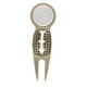 thumbnail image 1 of Herramienta de Reparación de olf , de Pelota olf Desmontable de Metal , Herramienta de Alineación de Pelota Cola Fork de reparación de divot de golf, 1 of 7