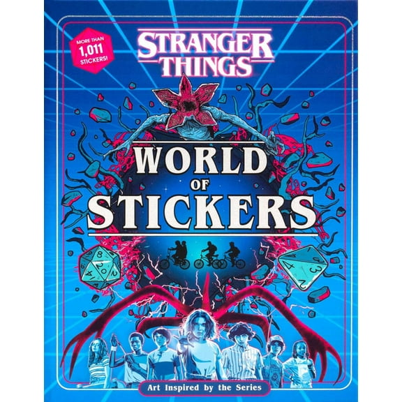 Stranger Things World of Stickers: Art Inspired by the Series (Hardcover)