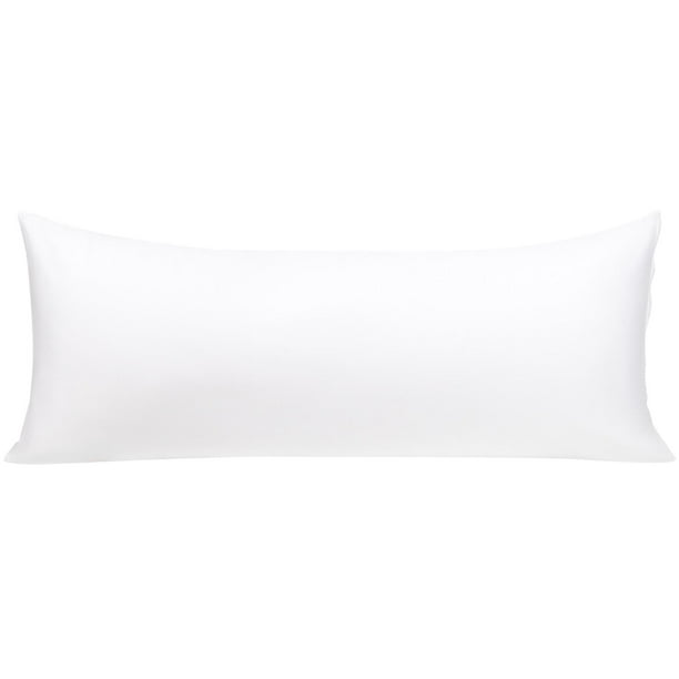 Body Pillow Cover Cotton Pillowcase With Zipper Closure Soft Hotel