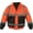 Orange, variant on High Visibility Bomber Jacket Class 3, Yellow/Black Bottom, MEDI