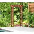 thumbnail image 2 of Leisure Season Arbor, Medium Brown, 2 of 4