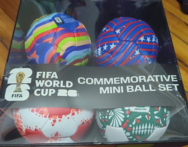 FIFA World Cup 26™ Commemorative Mini Ball Set (4-ball pack)