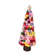 thumbnail image 2 of Siruishop Christmas Tree Statue Decorative Wood Sculpture for Bookshelf Indoor Cabinet Multi, 2 of 8
