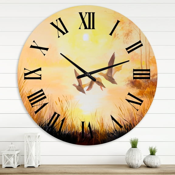 Designart 1 in Traditional Wall Clock