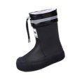 thumbnail image 4 of Botas de lluvia para mujer talla 36 o 37, modernas botas de lluvia de PVC para viajar por la calle y hacer mochilerismo, 4 of 8