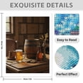 thumbnail image 3 of Diamond Art Kit for Adults, Rustic Barrel Beer Ambiance Diamond Painting for Adults Beginners, 5D DIY Diamond Art Painting Kits, Colorful Diamond Painting Craft for Home Decor 12x16, 3 of 7