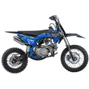 X-Pro Brand New 125cc Gas Pit Dirt Bike with 4-Speed Manual Transmission, Kick Start, 14/12 Tires!