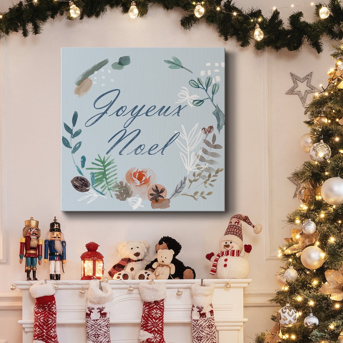 Snowy Christmas II- Gallery Wrapped Canvas