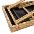 thumbnail image 6 of SAFAVIEH Carew Outdoor Patio 3 Piece Sun Lounger Set, Natural, 6 of 14