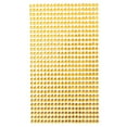 thumbnail image 1 of Round Adhesive Diamond Gem Stickers, Gold, 4mm, 1 of 1