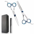 thumbnail image 1 of SNNROO Hair Scissors Thinning Shears for Hair Cutting   6.7 Inches Hair Scissors Set Haircutting Scissors Kit  Hair Trimming Scissors Thinning Scissors Set, 1 of 7