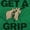 Irish Green, variant on Get a Grip Golfing Golfer Joke Funny Men's Graphic T Shirt Tees Brisco Brands X