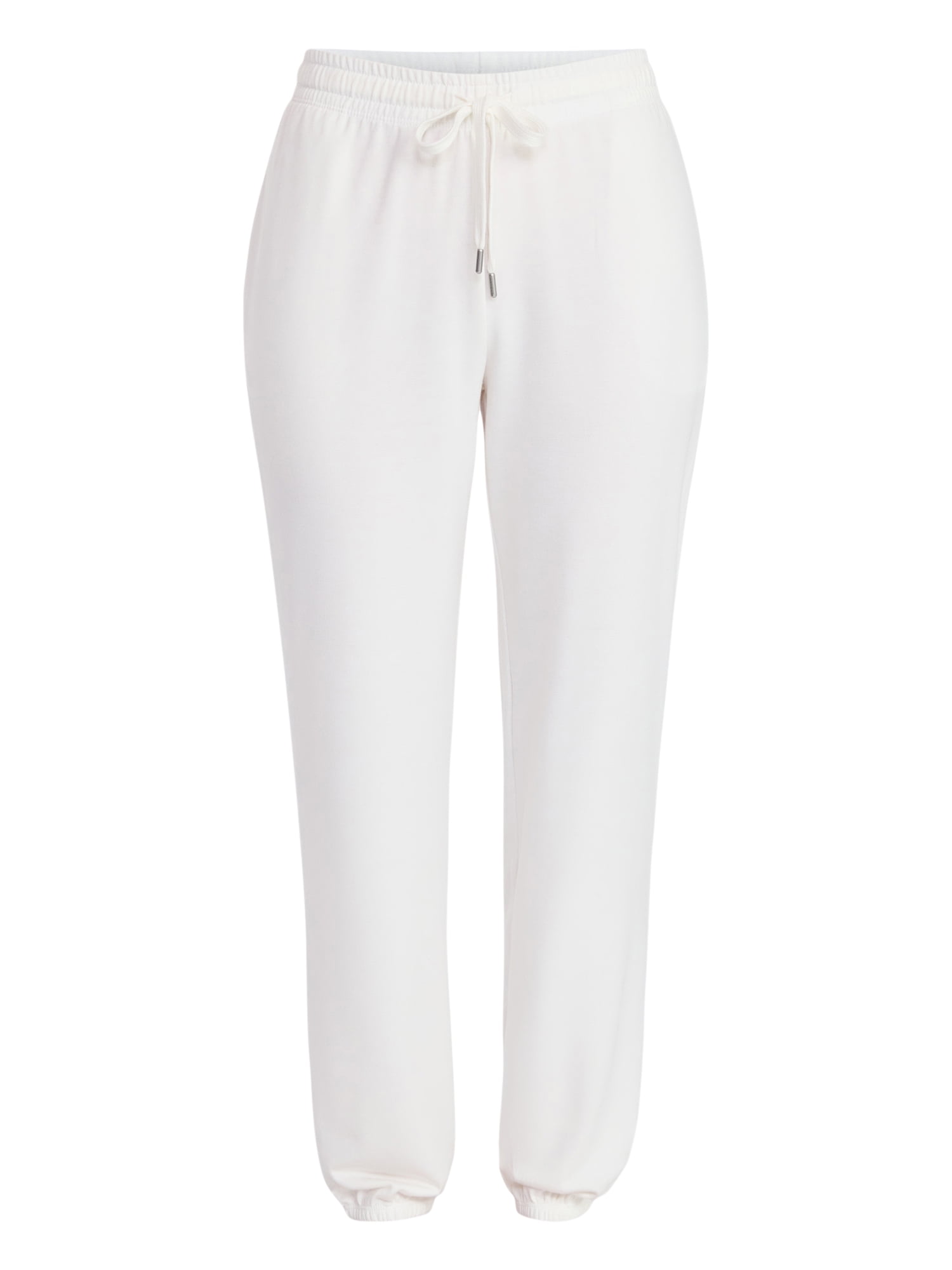 Joyspun Women's French Terry Knit Bridal Jogger Sleep Pants, 29'' Inseam, Sizes XS-3X