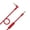 All Red, variant on Replacement Audio Cable Cord Wire, Compatible with Beats Headphones Studio Solo Pro Detox Mixr Executive Pill with in Line Mic and Control (Black Red)