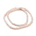 thumbnail image 2 of U8MO 10 Strands Faceted Round Full Rainbow Plated Electroplate Glass Beads 4mm 14.9"-Light Goldenrod Yellow, 2 of 3