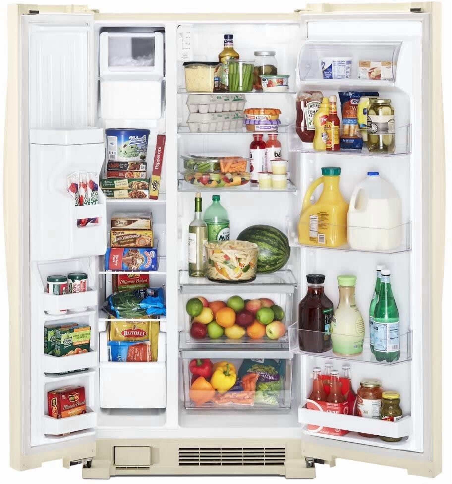 Whirlpool WRS315SDHT 24 Cu.Ft. Wide Side by Side Refrigerator with Ice Maker