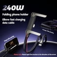 thumbnail image 3 of Typpkmm USB-C Charge Cable for Kindle E-Reader 6ft, Black, 3 of 3
