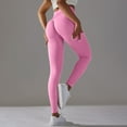 thumbnail image 4 of GEWSEY Scrunch Butt Lifting Leggings for Women Seamless Gym Workout Leggings Soft High Waist Tummy Control Yoga Pants (Pink, M), 4 of 9