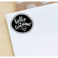 thumbnail image 3 of Printtoo Round Hello Autumn Rubber Stamp Self Inking Calligraphy Poster Stamper Envelope Seal Idea, 3 of 6