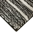 thumbnail image 2 of Mineral Spring Spa Luxe Stripe Polyester Tufted 2 Piece Bath Rug Set, Black, 17" x 24" & 20" x 32", 2 of 7