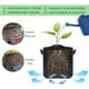 thumbnail image 4 of Delicias para jardineros: resistentes jardineras de tela no tejida con asas, el contenedor resistente ofrece un excelente drenaje para sus canteros de jardín de 2 galones, la tela transpirable, 4 of 5