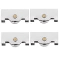 thumbnail image 1 of Shisuyan 4 Pcs Rouleaux pour Porte Coulissante en Verre Quincaillerie pour Porte Coulissante Roues de Porte Coulissante Kit de Remplacement Rouleau de Porte Coulissante Remplacement, 1 of 8