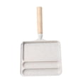 thumbnail image 3 of deevoka Deep Frying Pan Cooking Pot Breakfast Maker French Fries Cooker Nonstick Pan White, 3 of 9
