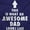 Purple, variant on Cool What an Awesome Dad Looks Like Men's Graphic T Shirt Tees Brisco Brands L