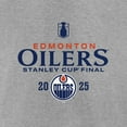 thumbnail image 4 of Men's Fanatics  Heather Gray Edmonton Oilers 2025 Stanley Cup Final Roster T-Shirt, 4 of 5