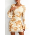 thumbnail image 3 of Vestido PRETTYGARDEN 2025 Bordado Floral Manga Larga XL, 3 of 8