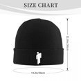 thumbnail image 2 of Hit Me-gorro de punto de rapero de música Duro y suave, gorro de invierno, gorros de calle de acrílico cálido, hombres y mujeres, 2 of 5