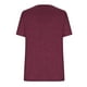 thumbnail image 4 of Camisas con estampado informal con estilo para mujer, camisetas holgadas de manga corta de talla grande, blusa con cuello en V OAVQHLG3B Store lin121212, 4 of 5