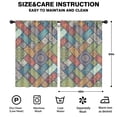 thumbnail image 2 of Blackout Kids Curtains,Boho Bohemia Flower Childrens Insulated Curtains Set Of 2,Bedroom Essentials,Toddler Room Decor 42"x63"(106x160cm), 2 of 4