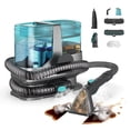 thumbnail image 2 of POWEART Carpet Cleaner Machine with Steam, Hot & Cold Water, 4 Cleaning Modes, 14 Accessories & 2.3L Tank, for Pets, Home, Floors, Bathroom, Kitchen, Car & Upholstery, 2 of 12